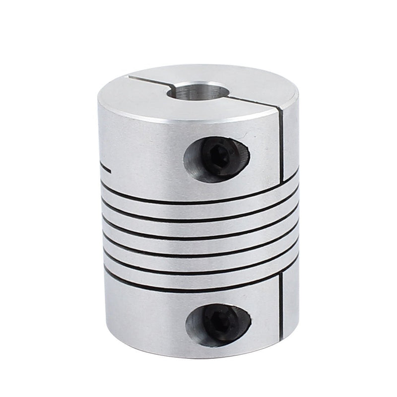 uxcell 10mm to 14mm Shaft Coupling 40mm Length 32mm Diameter Stepper Motor Coupler Aluminum Alloy Joint Connector for 3D Printer CNC Machine DIY Encoder 10-14mm