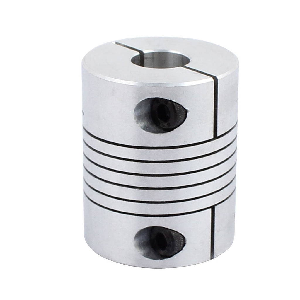 uxcell 12mm to 14mm Shaft Coupling 40mm Length 32mm Diameter Stepper Motor Coupler Aluminum Alloy Joint Connector for 3D Printer CNC Machine DIY Encoder 12-14mm