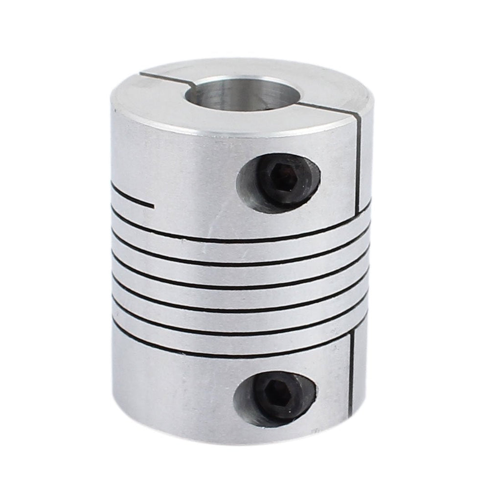 uxcell 14mm to 14mm Shaft Coupling 40mm Length 32mm Diameter Stepper Motor Coupler Aluminum Alloy Joint Connector for 3D Printer CNC Machine DIY Encoder 14-14mm