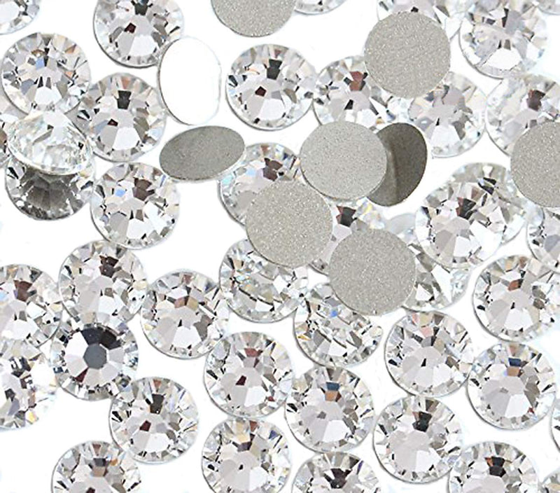 Jollin Crystal FlatBack Rhinestones For Nail Art Glue Fix 1.4mm SS3(2880pcs) SS3 2880pcs