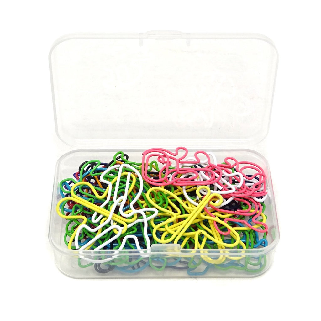 Honbay 60pcs Colorful Creative Assorted Animal Shape Metal Paper Clips