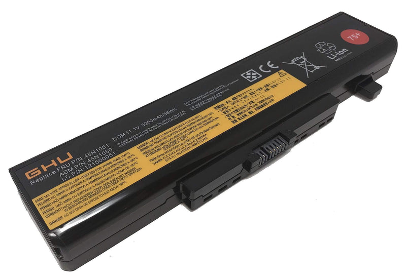 New GHU Battery 58 WH Compatible with Lenovo Thinkpad G580 Y580 G480 G485 G585 Y480 Y480N Y485 Y485N Y480P Y580 Y580N Y485P Z380 Z480 Y580P Z580 Z585 Z485 G700 G710 P580 P585