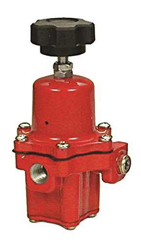Emerson-Fisher LP-Gas Equipment, 67CH-743, 1/4" FNPT Connections, High-Pressure Regulator, Outlet: 3-35 PSI, Handwheel Adjustment, Vent, UL Listed
