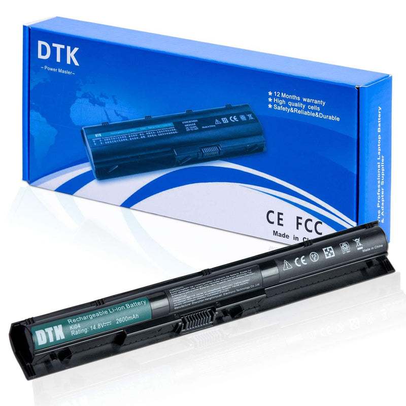 KI04 K104 800049-001 800009-421 TPN-Q159 DTK Laptop Battery Replacement for HP Pavilion 14-AB / 15-AB / 15-an / 17-G/Gaming 15-AK Series Notebook,[14.8V 2200mAh]
