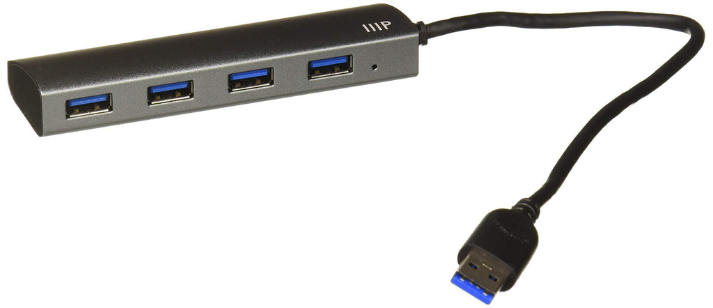 Monoprice USB 3.0 4-Port Aluminum Hub