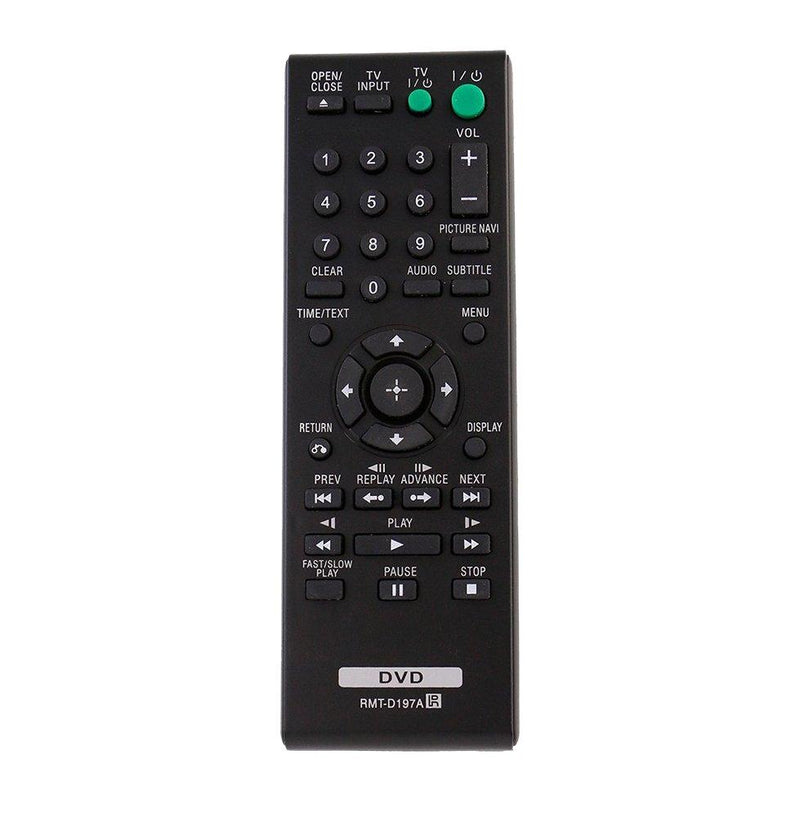 RMT-D197A Replace Remote Control for Sony DVP-SR210 DVP-SR201P DVP-SR405P DVP-SR510 DVP-SR510H DVD Player