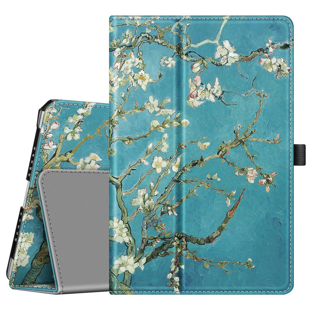 Fintie Case for iPad 9.7 2018/2017, iPad Air 2, iPad Air - [Corner Protection] Premium Vegan Leather Folio Stand Cover, Auto Wake/Sleep for iPad 6th / 5th Gen, iPad Air 1/2, Blossom ZA-Blossom