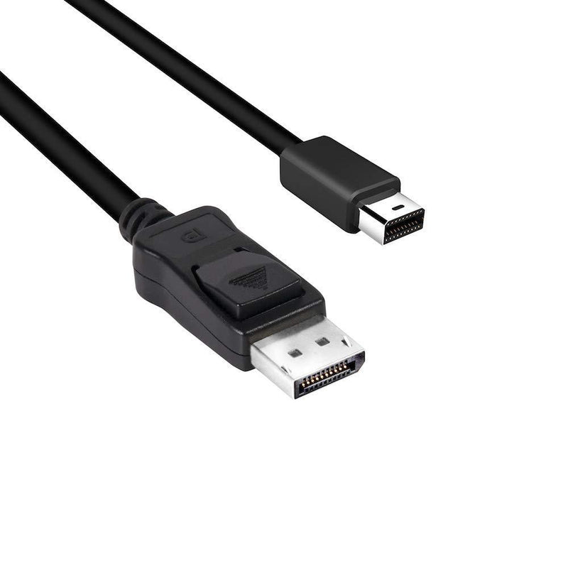 Club3D CAC-1115 Mini DisplayPort to DisplayPort 1.4/HBR3 Cable Male/Male, HDR Support 2 Meter/6.56 Feet, Black Vesa Certified DP 1.4 to mDP 1.4 2m/6.56ft