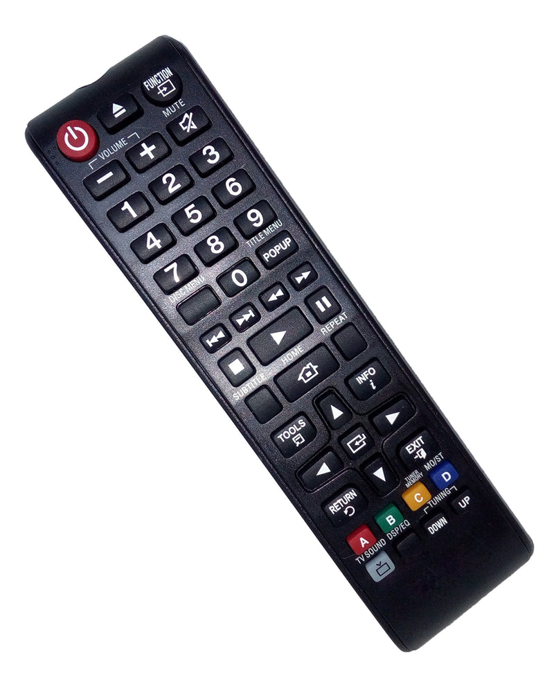 Replaced Remote Control Compatible for Samsung HTFM45 HTH4500 AH59-02533A HT-F4500 HTH5200 3D Blu-Ray DVD Home Theater Sound System