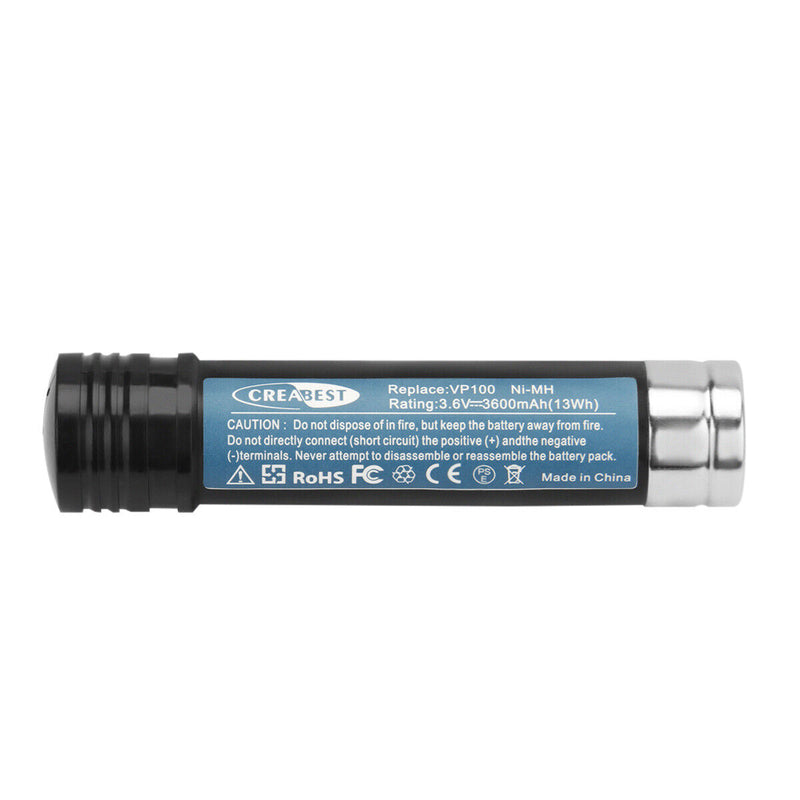 Energup Upgraded Replacement 2Pack Li-ion 3.6V Battery for Black Decker Versapak VP100 VP100C VP105 VP105C VP110 VP110C VP143 for Black Decker 3.6V Versapak Batteries