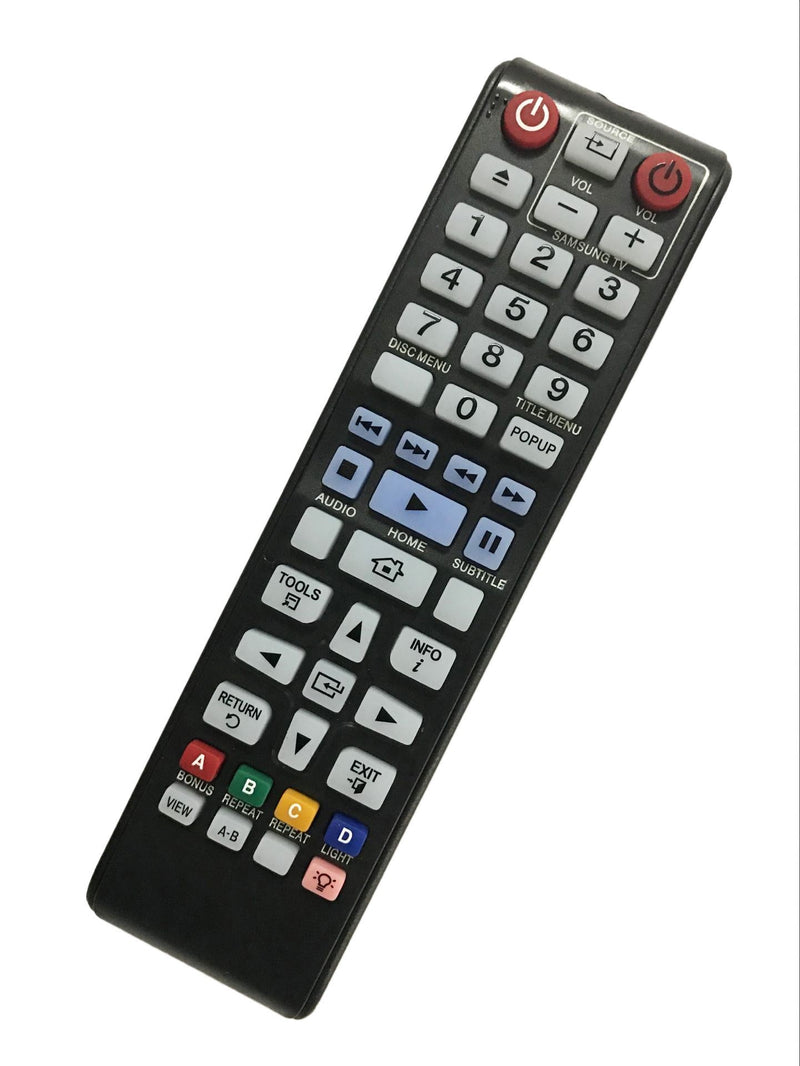 Replacement Remote Controller fit for BD-HM57C BD-F5100 BD-H6500/ZA BD-F5100/ZX Samsung DVD Blu-Ray Player