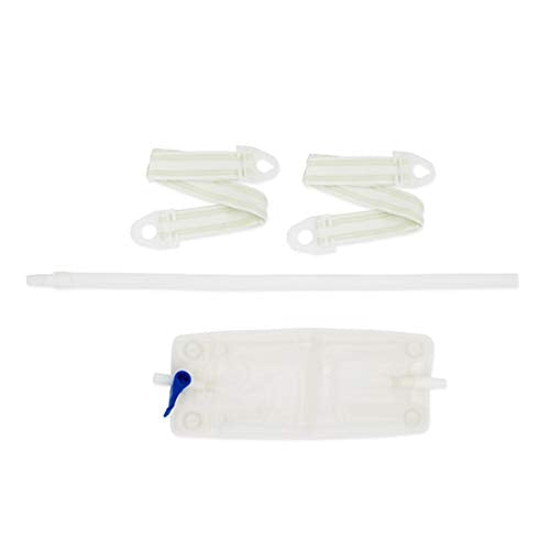 Hollister - 9348 - Urinary Leg Bag Combination Pack, Medium 18 oz.