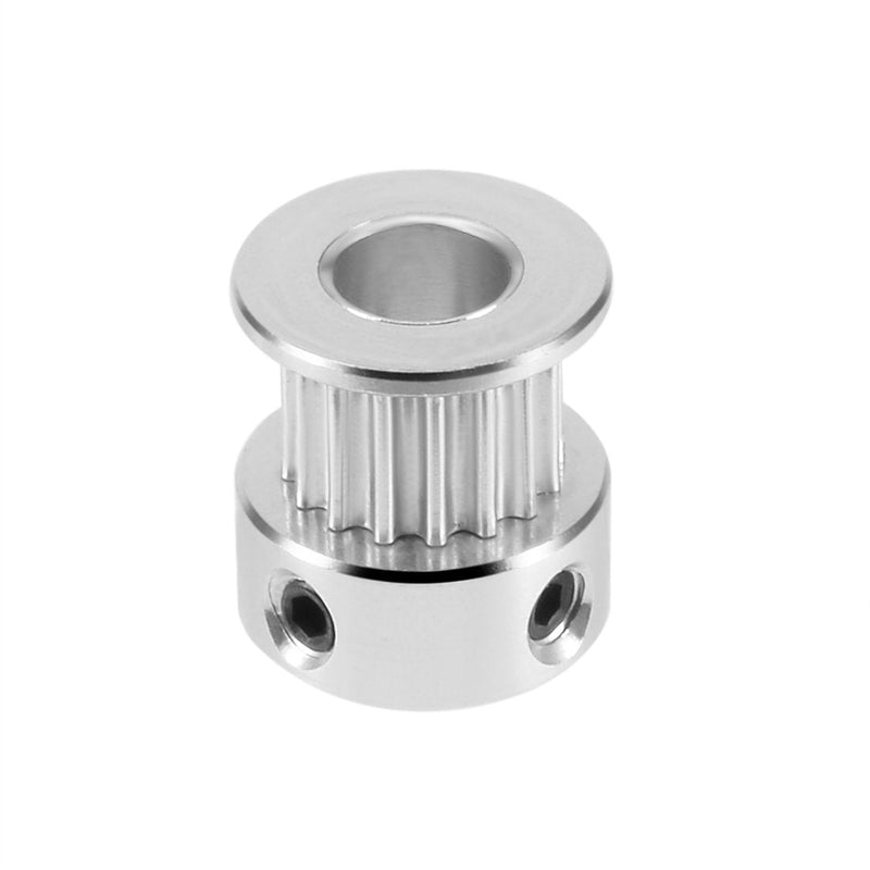 uxcell Aluminum GT2 16 Teeth 6mm Bore Timing Belt Pulley Flange Wheel for 3D Printer