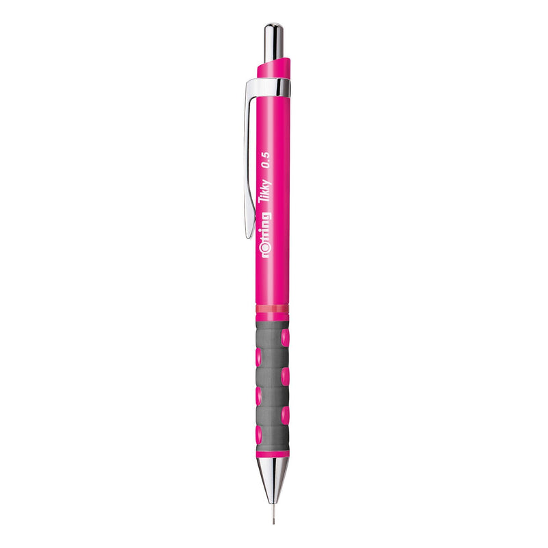 rOtring Tikky Mechanical Pencil, HB, 0.5 mm, Neon Pink