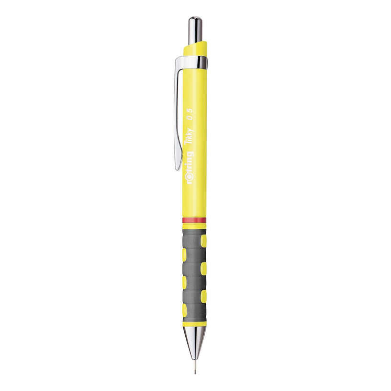 rOtring Tikky Mechanical Pencil, HB, 0.5 mm, Neon Yellow