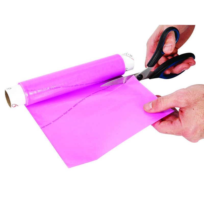 Dycem 50-1502PNK Non-Slip Material, Roll, 8" x 3-1/4', Pink