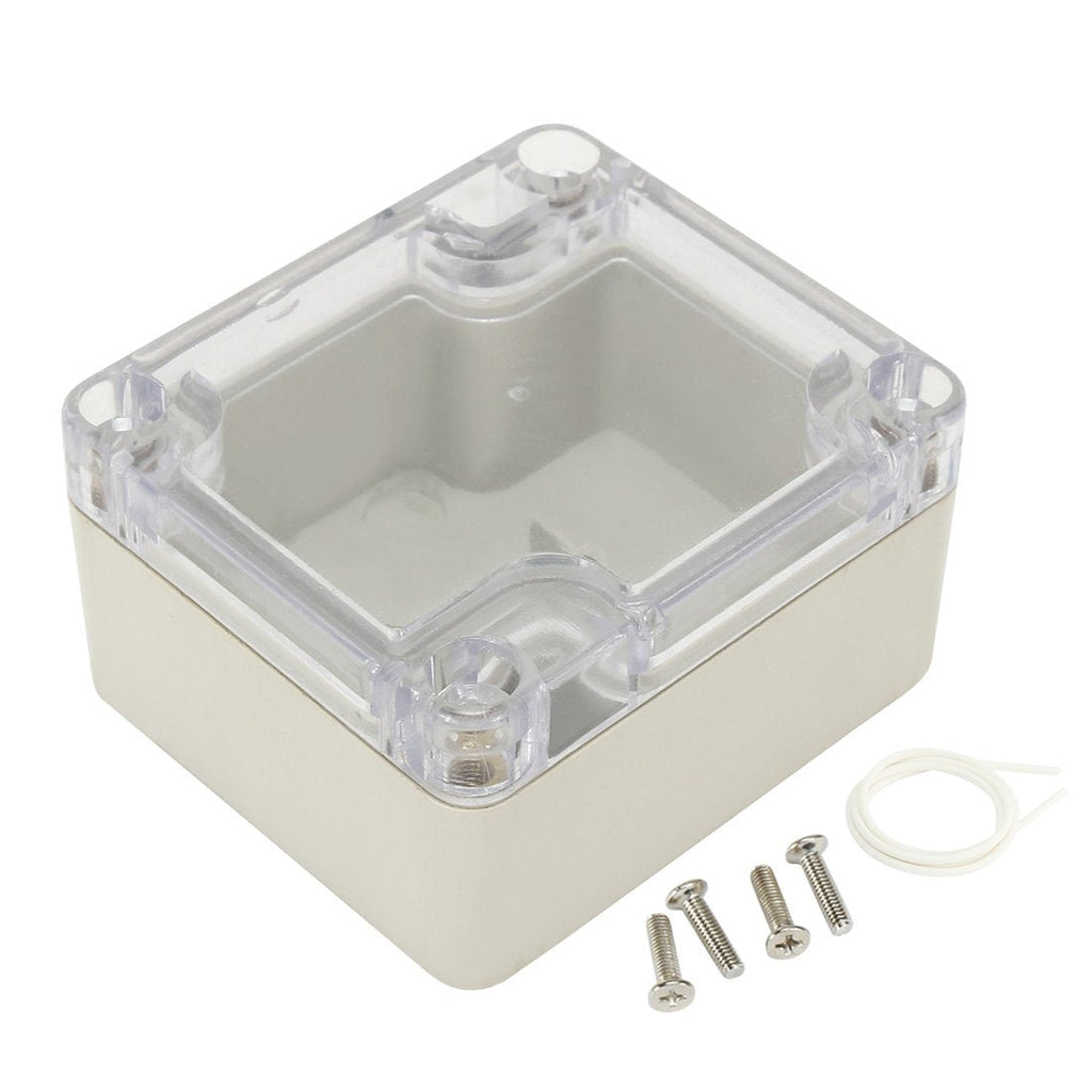 uxcell 2.48"x2.28"x1.38"(63mmx58mmx35mm) ABS Junction Box Universal Electric Project Enclosure Clear