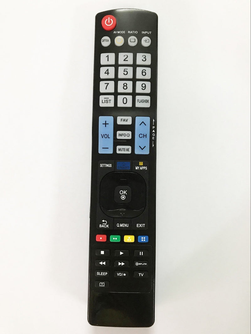Replacement Remote Controller for LG TV 42LN5700 42LN5700-UH 50LN5700-UH 55LB6100-UG 55UB830 55UB8200-UH
