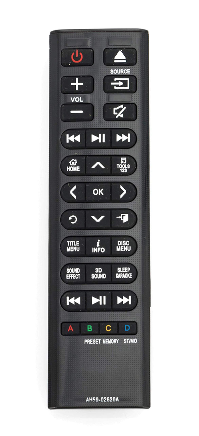 New AH59-02630A Replaced Remote fit for Samsung Blu-ray HT-H6500WM HT-H7730WM HT-H6530WM HTH6550WM HTH7750WM HT-H7500wm HT-J7500w HT-H6550WM HT-H7750WM HT-J7750W Home Entertainment System