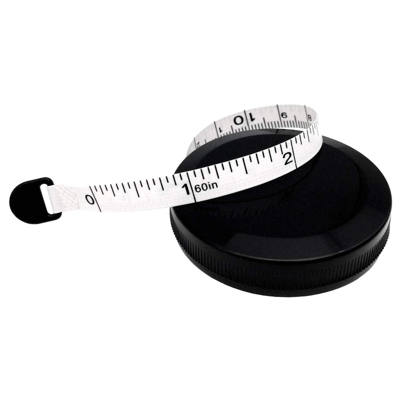 Measuring Tape for Body 60 Inch 150cm Body Tape Measure Waist Measuring Tape Tailor Cloth Fabric Measurement Tape White Tape