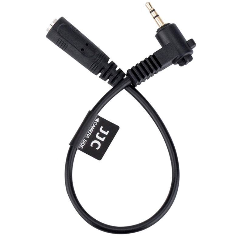 JJC 2.5mm Male to 3.5mm Female Microphone Jack Convertor Audio Recording Input Adapter Connector Cable for Camera Fujifilm Fuji X100V X100F X100T X-PRO3 X-Pro2 X-T1 X-T30 X-T20 X-T10 X-E3 X-E2S X-T100