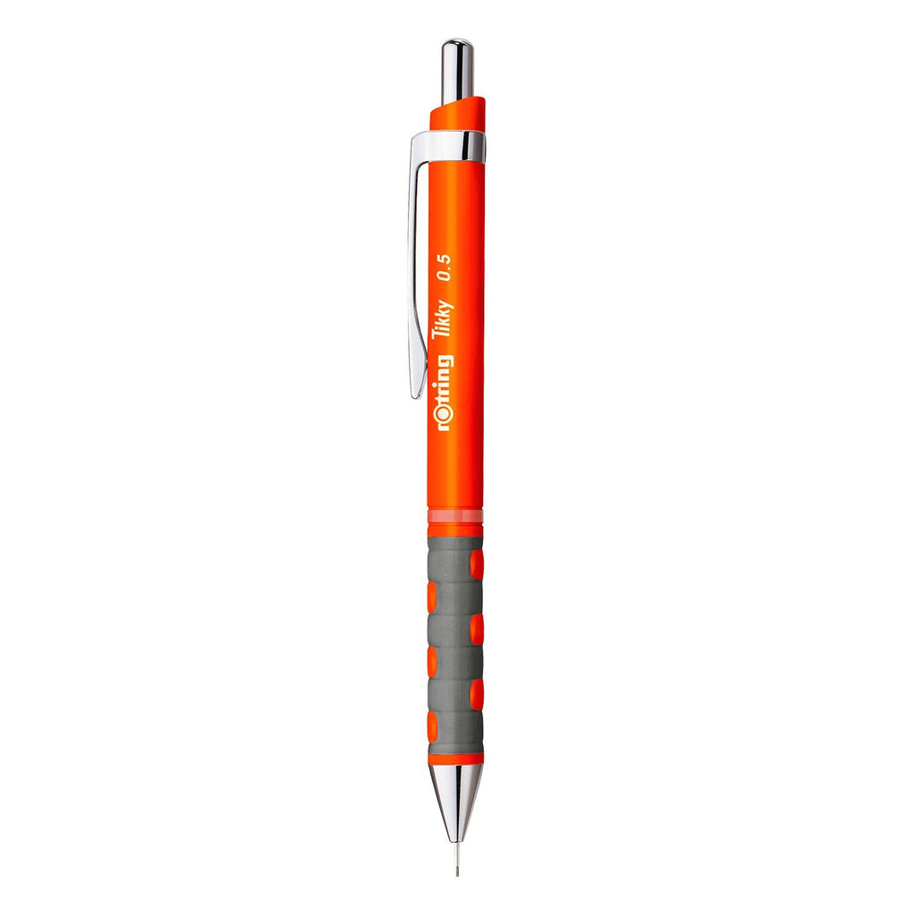 rOtring Tikky Mechanical Pencil, HB, 0.5 mm, Neon Orange