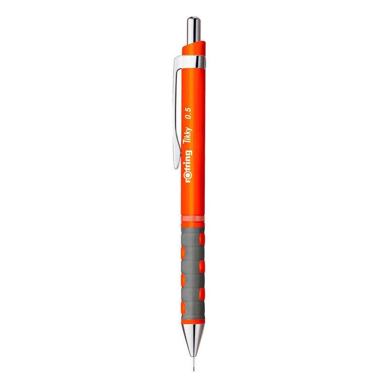 rOtring Tikky Mechanical Pencil, HB, 0.5 mm, Neon Orange