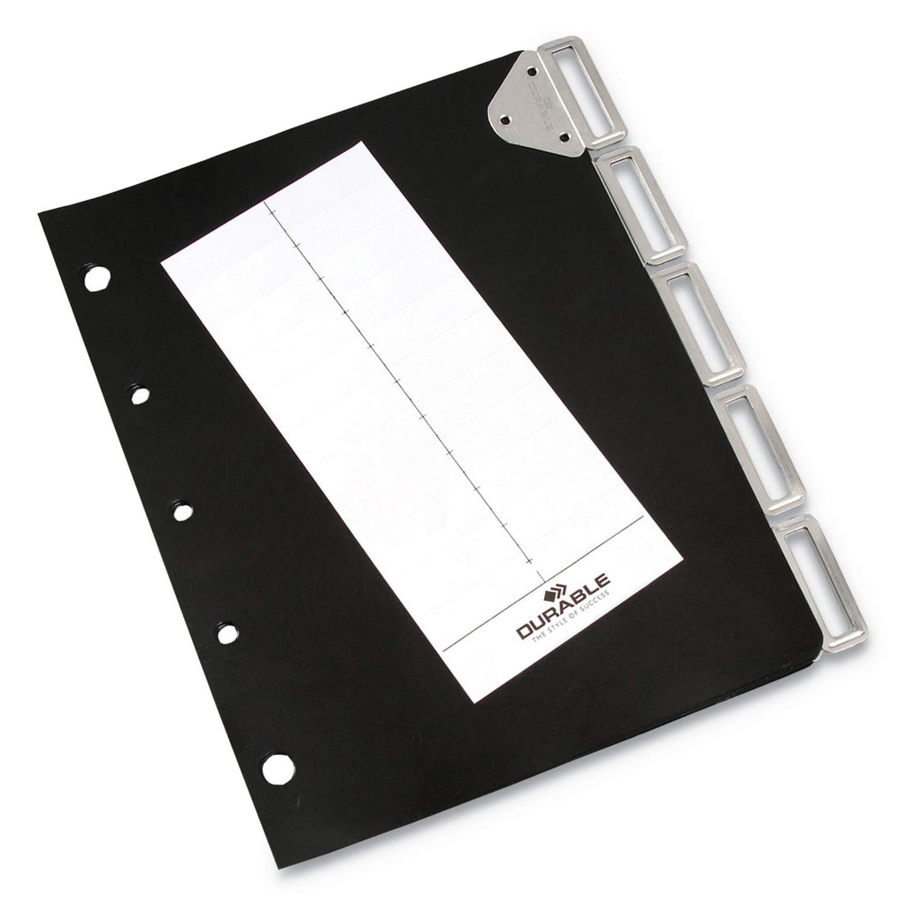 Durable 595601 Catalog Rack Index Tabs, 1/5th