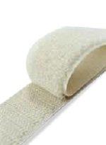 MJ May 1024-AP-PB/B-50 Velcro Brand, 1" Wide, Plain Back, Hook and Loop Combo, 50' Length, Beige