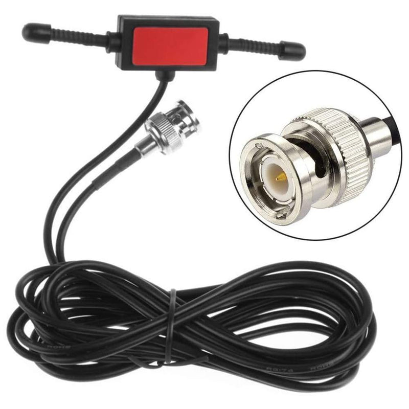 TengKo Scanner Antenna for Uniden Motorola Car Radio BNC Glass Mount 4" Mobile Full Band Type 1