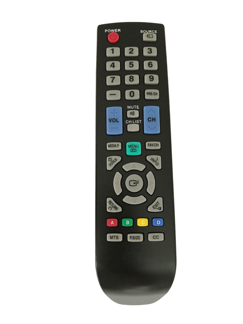 Replacement Remote Controller use for UN32D4003BD UN32D4003BD UN32D4005BDX LN22C350D1 UN40D5005BFXZA Samsung TVs