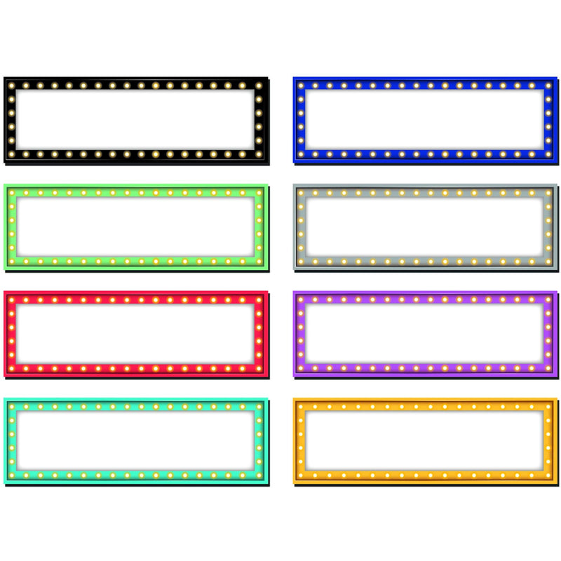 Teacher Created Resources Marquee Labels Magnetic Accents