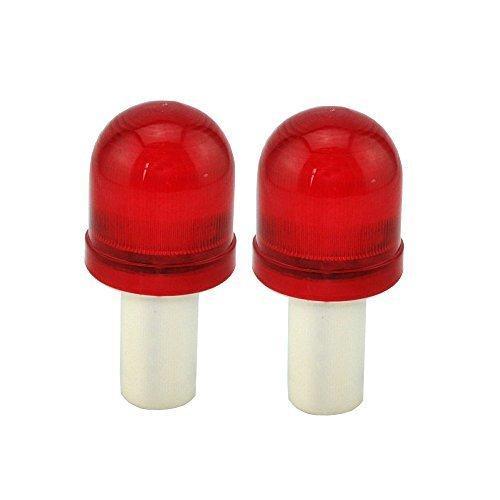 Mocase LED Road Cone Warning Light Traffic Roadblock Lamp, Set of 2