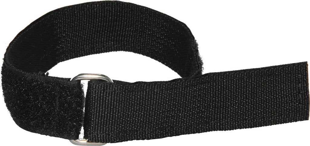 Heavy Duty Cinch Straps with Stainless Steel Metal Buckle, Reusable Durable Hook and Loop, Multipurpose Securing Straps - 6 Pack - 1" x 12" 1" x 12"