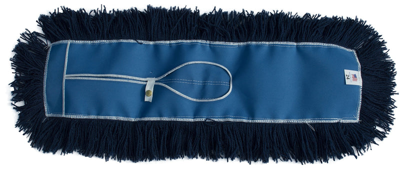 Nine Forty Industrial Strength Premium Nylon Floor Dust Mop Refill | Commercial Cleaner Mop Head Replacement (48" Wide X 5") 48x5 Inch (Pack of 1)