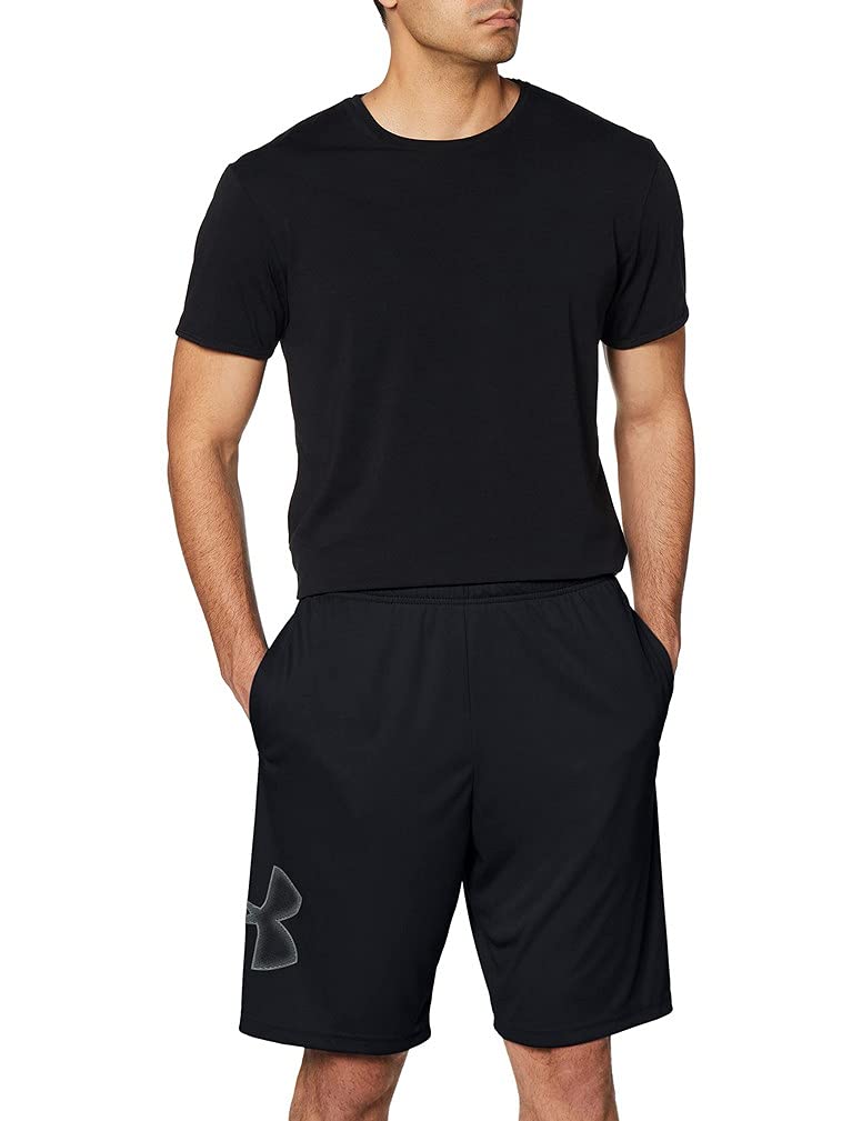 Under Armour Men's Tech Graphic Shorts Black/Graphite Small