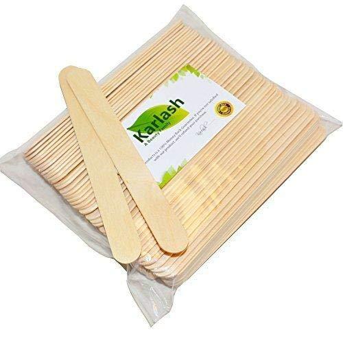 Karlash Jumbo craft sticks 6" length (Pack of 100) 6 Inch (Pack of 100)