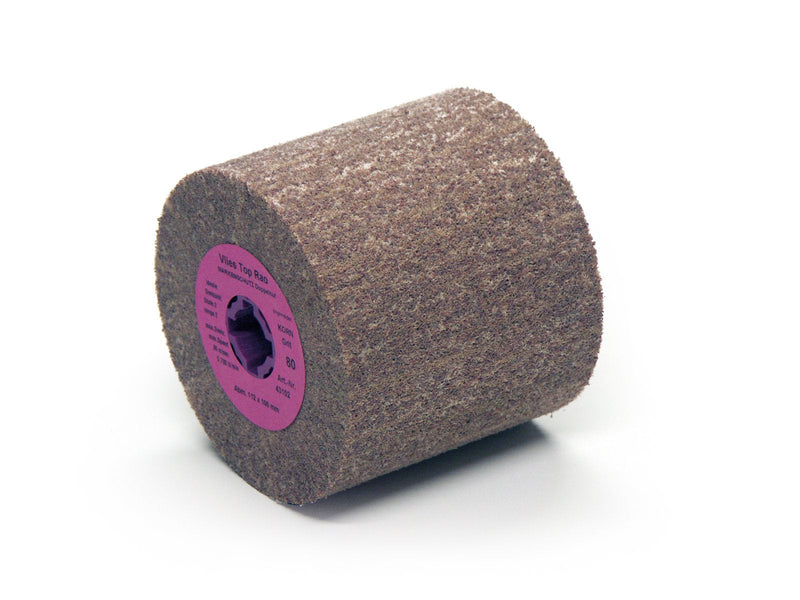 CS Unitec | PTX Gum Wheel | 180 Grit Metal & Wood Finishing Tool Accessory | for PTX 4" Diameter x 4" Wide Attachment 4" x 2"