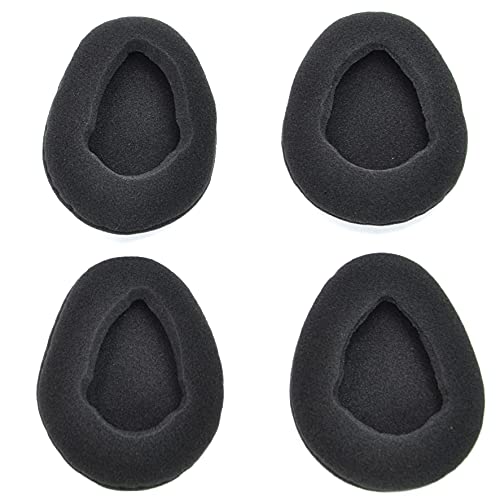 4 x Ear Pads - defean Replacement Automobile Headphone Foam Compatible with Infrared Wireless Headphones in GM Ford Toyota Nissan Automobile Entertainment DVD Player Systems 80x65mm