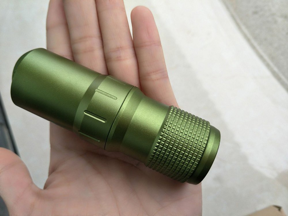 EKLOEN Waterproof EDC Capsule Tube, Portable Survival Waterproof Pill Container Outdoor Waterproof Capsule Seal Bottle Holder Case EDC Emergency Tool(Green) Green