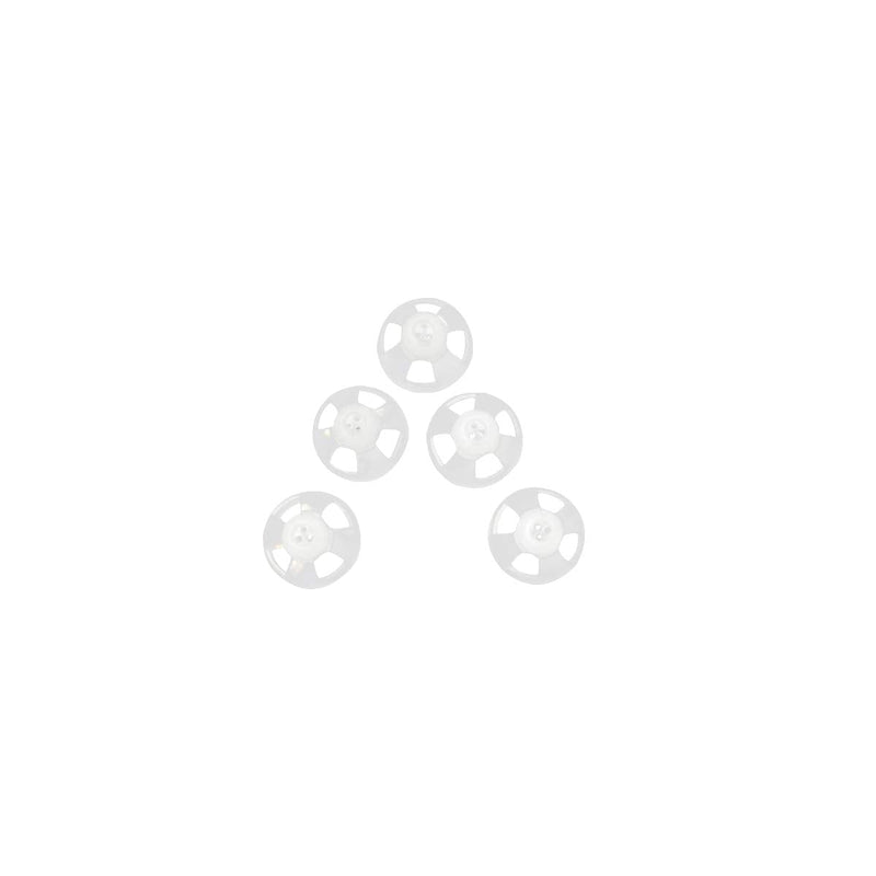 Jungle Care Hearing Aid Ear Piece Open Domes 6mm 5-Pack Comfortable PSAP (Personal Sound Amplifiers Product) Kit Ear Tips Invisible, Perfect for Open Air (Open fit), Except for RIC