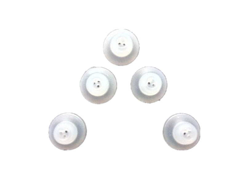 Jungle Care Hearing Aid Ear Piece Closed Domes 6mm 5-Pack Comfortable PSAP (Personal Sound Amplifiers Product) Kit Ear Tips Invisible, Perfect for Open Air (Open fit), Except for RIC