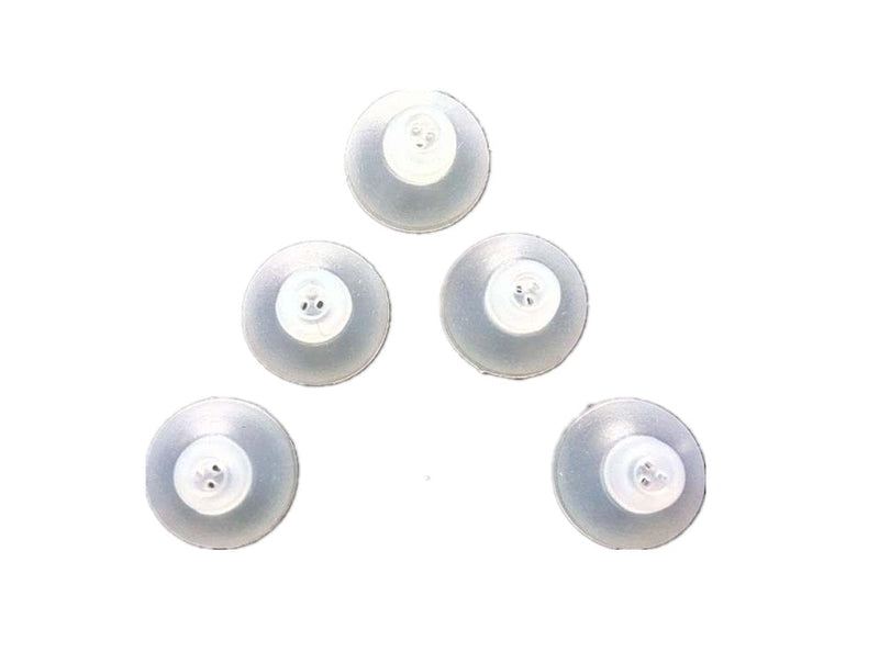 Jungle Care Hearing Aid Ear Piece Closed Domes 9mm 5-Pack Comfortable PSAP (Personal Sound Amplifiers Product) Kit Ear Tips Invisible, Perfect for Open Air (Open fit), Except for RIC