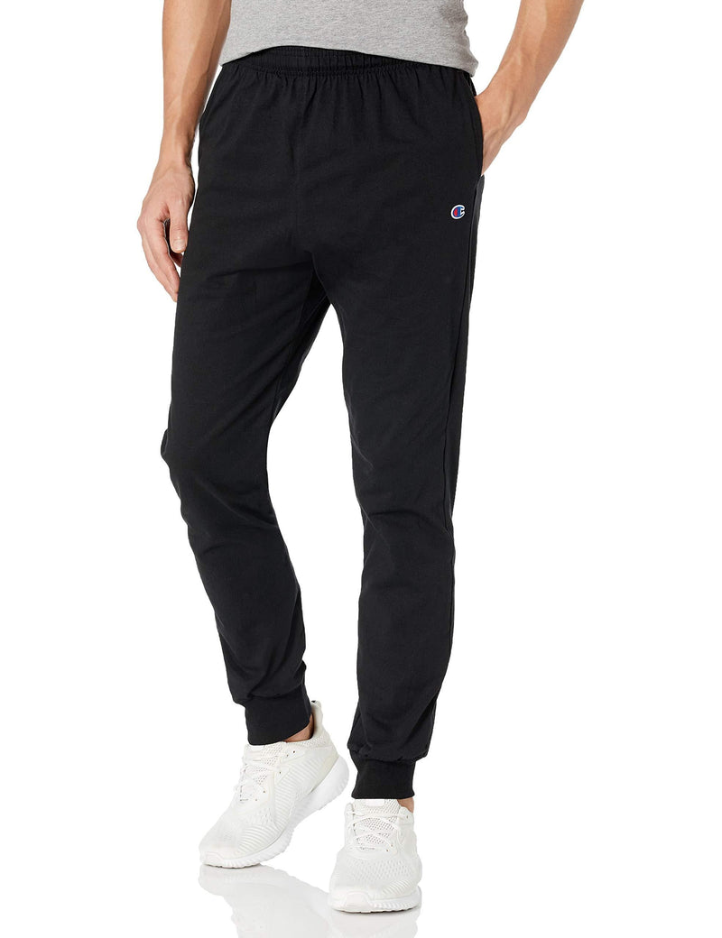 Champion Men's Jersey Jogger Small Black