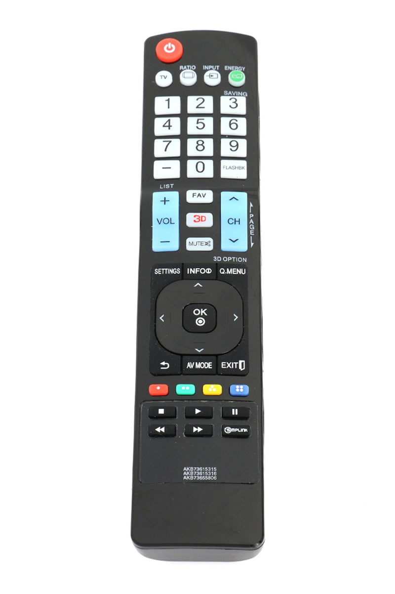 New AKB73615315 AKB73615316 AKB73655806 Replaced Remote fit for LG TV 32LM5800 42LM5800 47CM565 55LM5850 47LS5600 47LS5600UC 55LS5650 60PA5500 22LS3500 42LS3400 42LS3400-UA