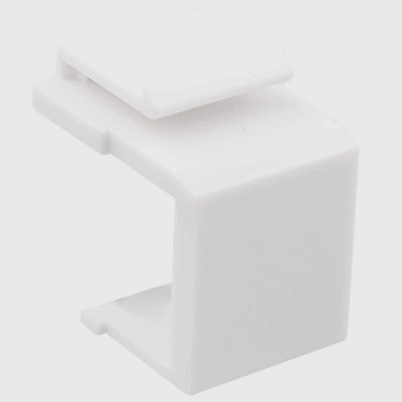 Construct Pro Blank Keystone Snap-in (Pack of 10 | White)