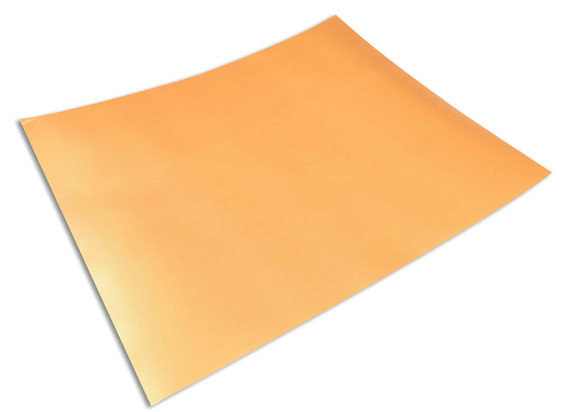 Cooks Innovations Copper Non-Stick Oven Liner 16.5x23" - Heavy Duty Sheet to Catch Spills in Convection, Electric, Gas, Toaster & Microwave Ovens 1-Pack Copper - Imported