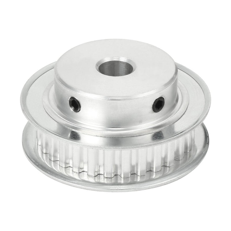 uxcell Aluminum 30 Teeth 10mm Bore 5.08mm Timing Belt Pulley for 10mm Belt