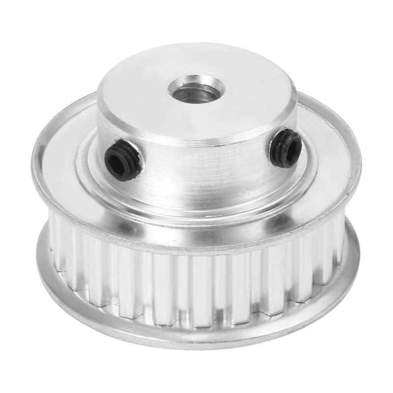 uxcell Aluminum 24 Teeth 6.35mm Bore 5.08mm Timing Belt Pulley for 10mm Belt