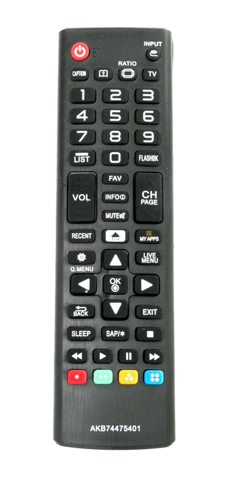 VINABTY AKB74475401 Replaced Smart LED HDTV Remote Control fit for LG TV AGF76631042 40LF6300 55EF9500 55EG9100 55EG9200 55UF6430 70UF7700 55UF6800 70UF7300 55UF7600 60UF7300 55UF6790UB 65LF6300